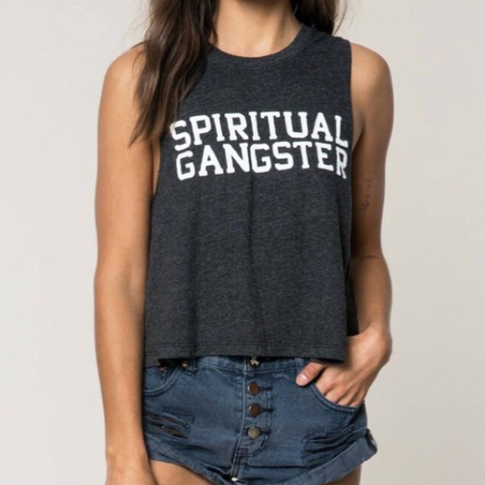 Spiritual Gangster Crop Tank